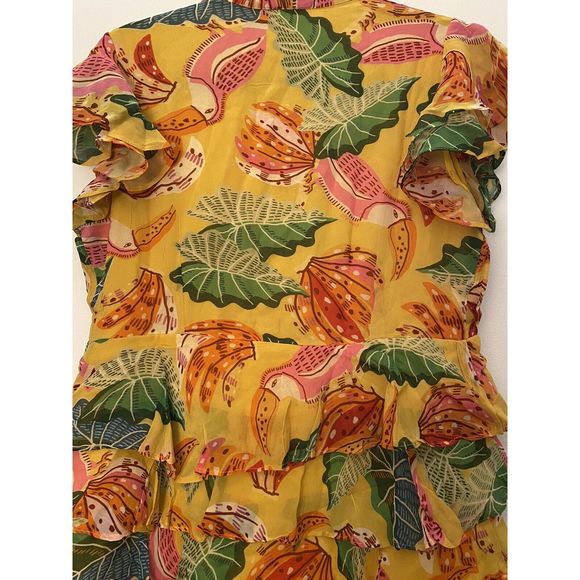 farm Rio Beaks And bananas Mini Dress - Picture 9 of 11